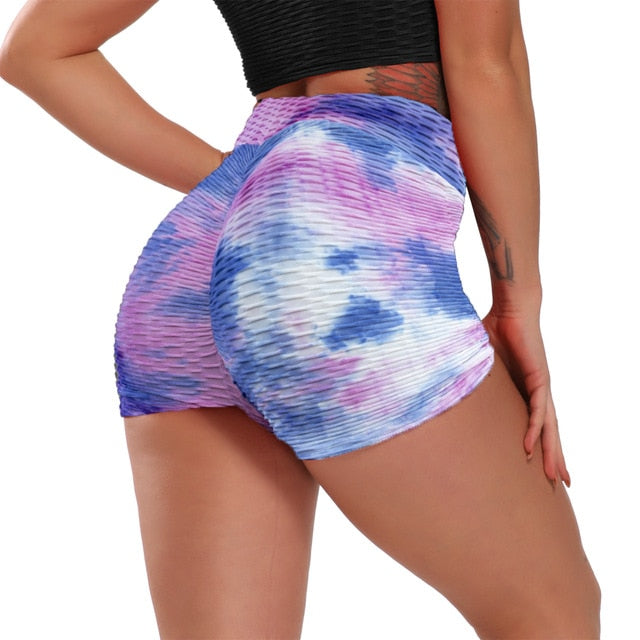 High-Waisted Push-up Sport Shorts On Sale