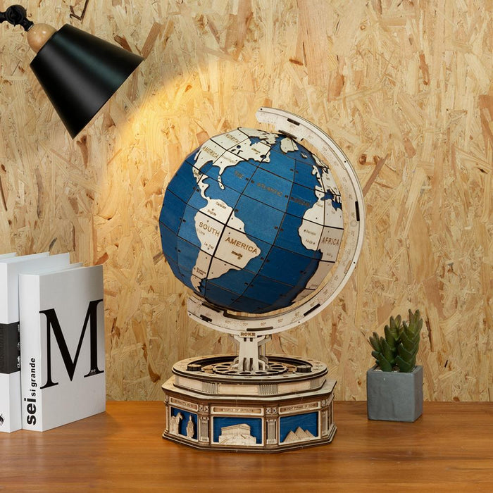 Curious Discovery Globe Wooden Puzzle On Sale