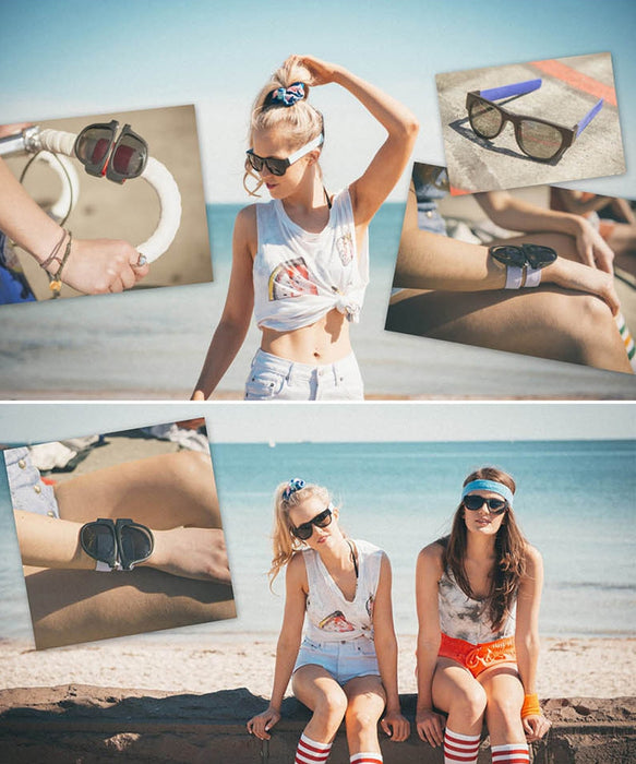 Travel With Polarized Shapeable Wristband Sunglasses On Sale