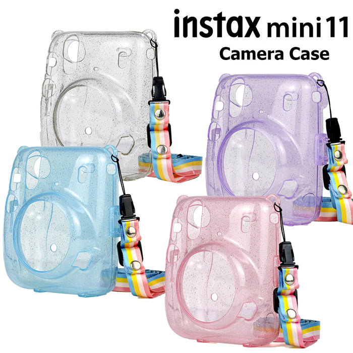 Fujifilm Instax Mini 11  Camera Glitter Case - cloverbliss.com