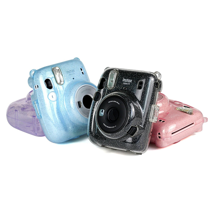 Fujifilm Instax Mini 11  Camera Glitter Case - cloverbliss.com