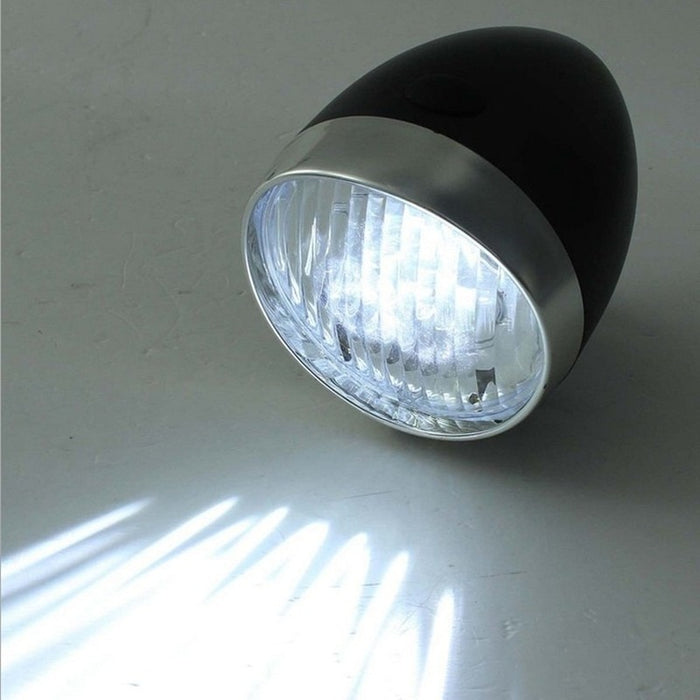 LED Bicycle Retro Headlamp Light