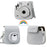 Fujifilm Instax Mini 11 Camera Case with Shoulder Strap - cloverbliss.com