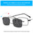 SALE 2 in 1 Lightweight Myopic Sunglasses With Magnetic Set Mirror