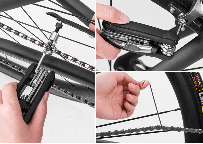 Multifunctional Bike Compact Repair Tool Kit On Sale