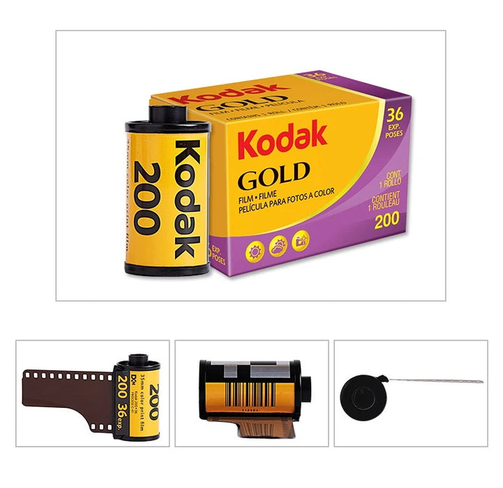 KODAK GOLD 200 For M35 / M38 Camera (2 - 5 Rolls) - cloverbliss.com