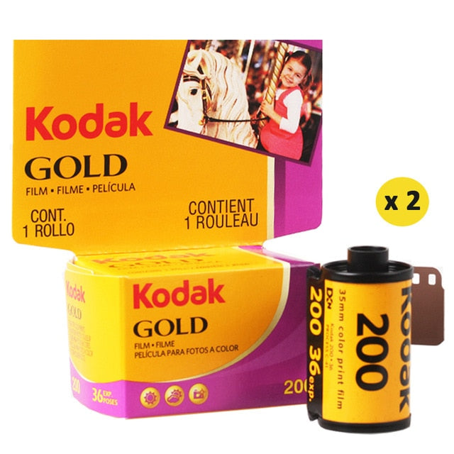 KODAK GOLD 200 For M35 / M38 Camera (2 - 5 Rolls) - cloverbliss.com