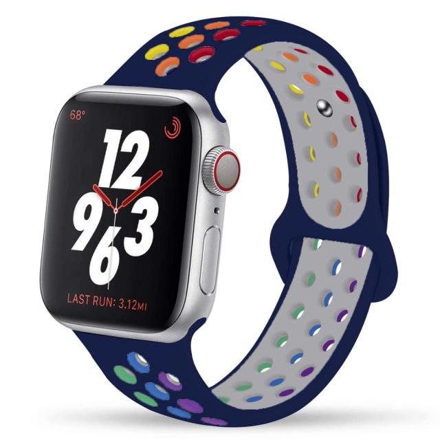 SALE Midnight Nike Pride Collection Apple Watch Band 38mm/40mm 42mm/44mm