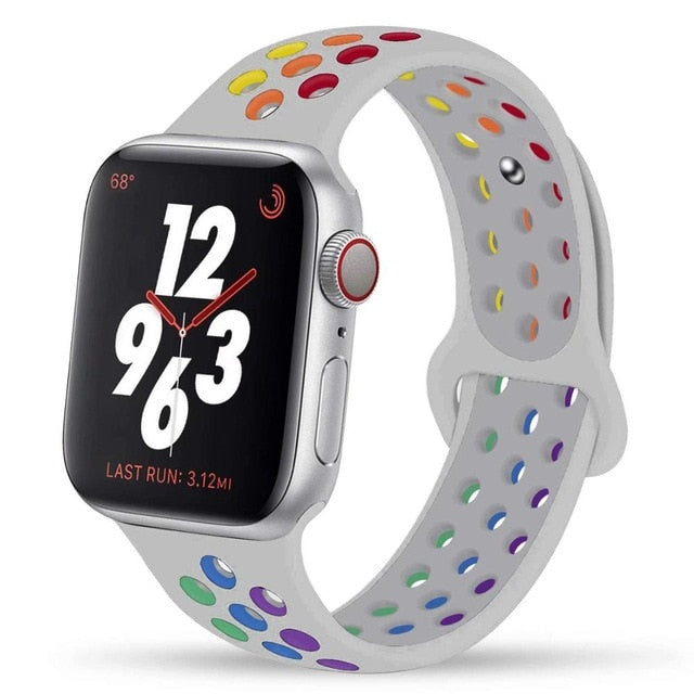 NIKE Style Pride Collection Apple Watch Band Series 10, 9, 8, 7,