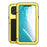 Yellow Aluminum Metal Glass Case for iPhone 12 Pro Max
