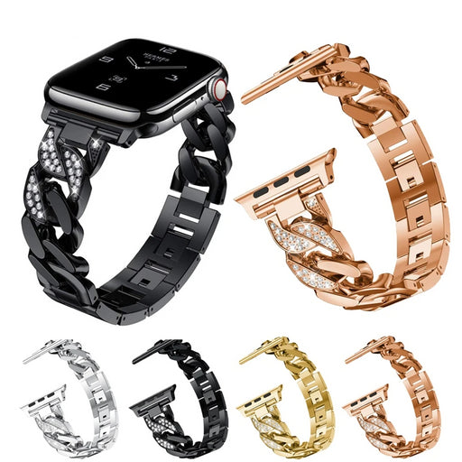 Apple Watch Diamond Metal Band  On Sale