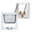White Easy Controllable Pet Door Gate On Sale