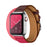 Bordeaux Rose Double Tour Leather Wrap Watch Bracelet For Apple iWatch On Sale