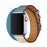 Bleu Indigo A Double Tour Leather Wrap Watch Bracelet For Apple iWatch On Sale