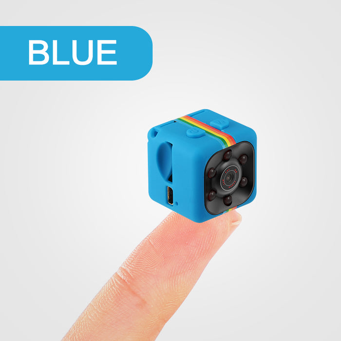 Blue SQ11 1080P Full HD Mini Camera With Night Vision Motion Detection On Sale