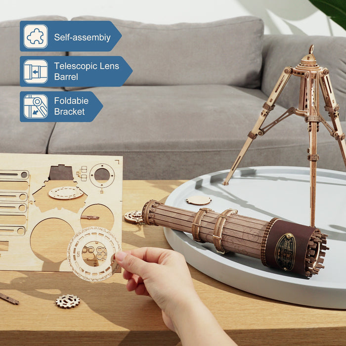 Telescope Wooden Puzzle Model