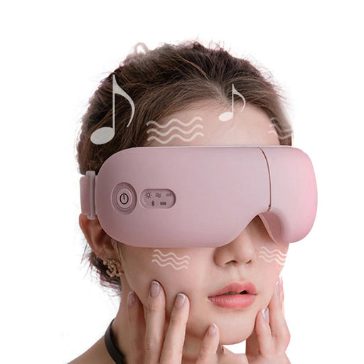 Smart Eye Massager with Heat Compression Bluetooth Music On Sale