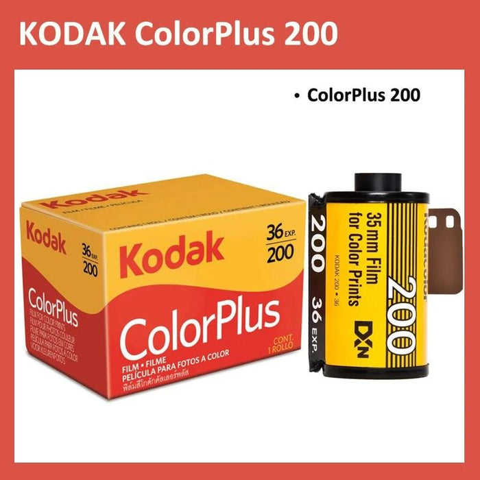 KODAK ColorPlus 200 Speed 35mm 36 Exposure Films For M35 / M38 Camera (3 or 5 Rolls) On Sale