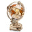 Globe with LED Light Wooden Puzzle Model On Sale
