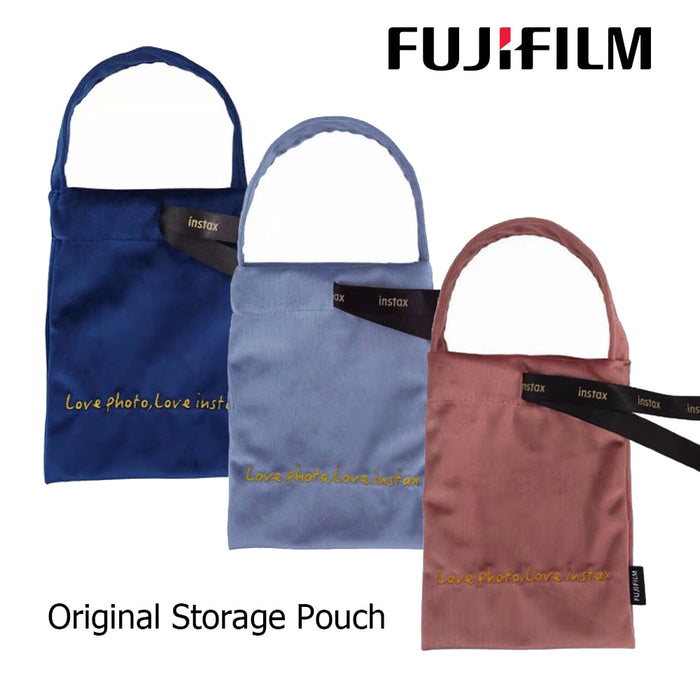 SALE Fujifilm Instax Mini Link Printer Brown, Blue, Gray, Velvet Storage Bag Pouch