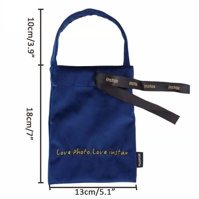 Fujifilm Instax Mini Link Printer Velvet Storage Bag Pouch or Carrying Case Bag