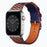 SALE Bleu Saphir Orange Jumping Single Tour Strap For Apple Watch 