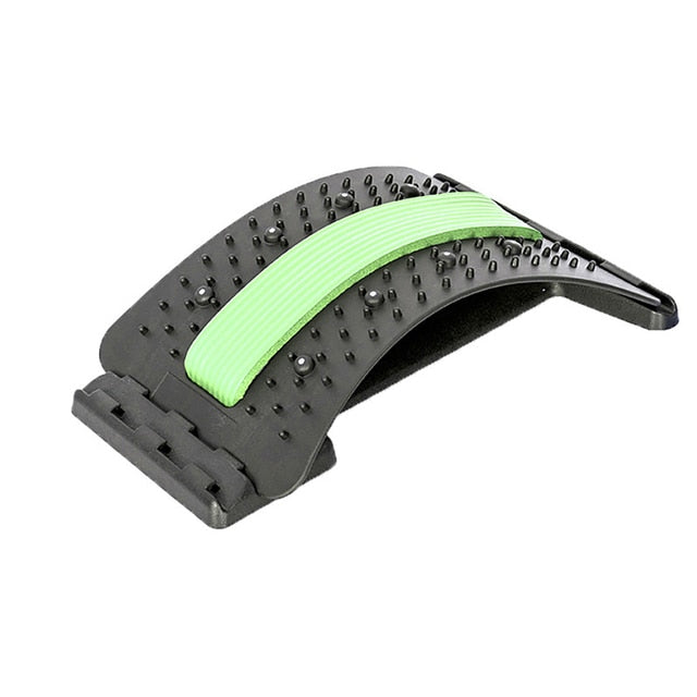 Green Magnetic Therapy Back Stretcher On Sale