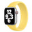 Yellow Solo Loop Silicone Watch Band For Apple Watch On Sale