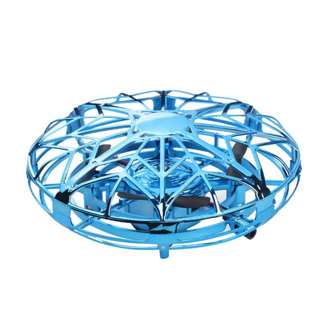 Blue Mini UFO RC Drone One Sale