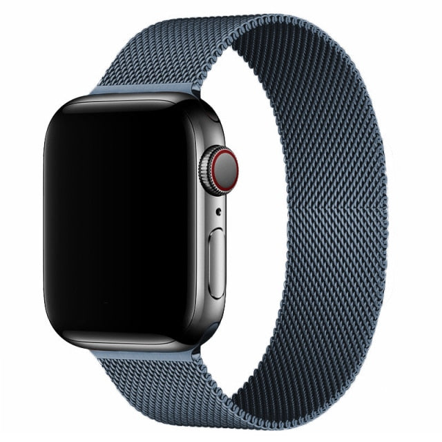 SALE  Space Gray Milanese Loop For Apple Watch Band