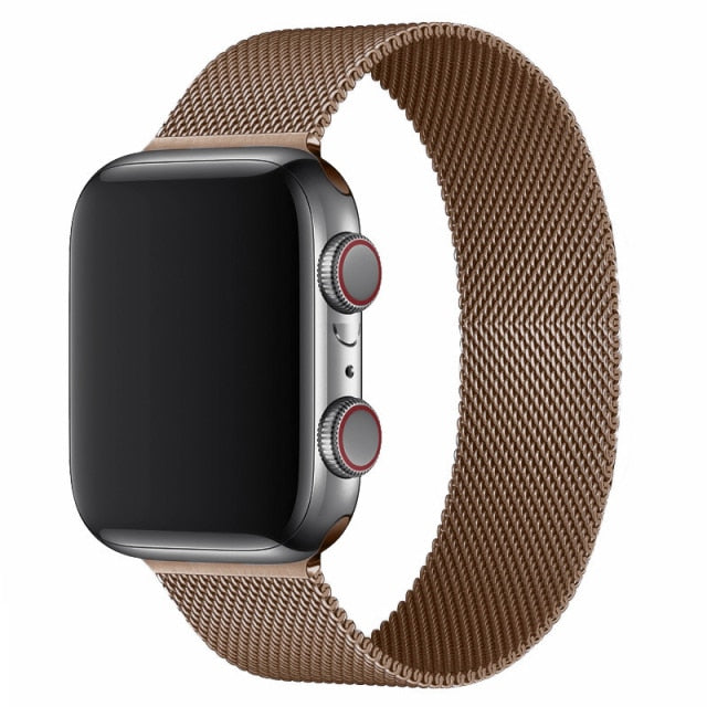 SALE Coffee Milanese Loop For Apple Watch Band