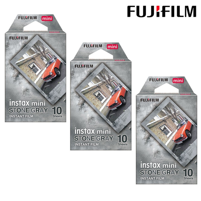 SALE FujiFilm Instax Mini Films - Stone Gray Design