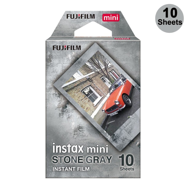 SALE FujiFilm Instax Mini Films - Stone Gray Design