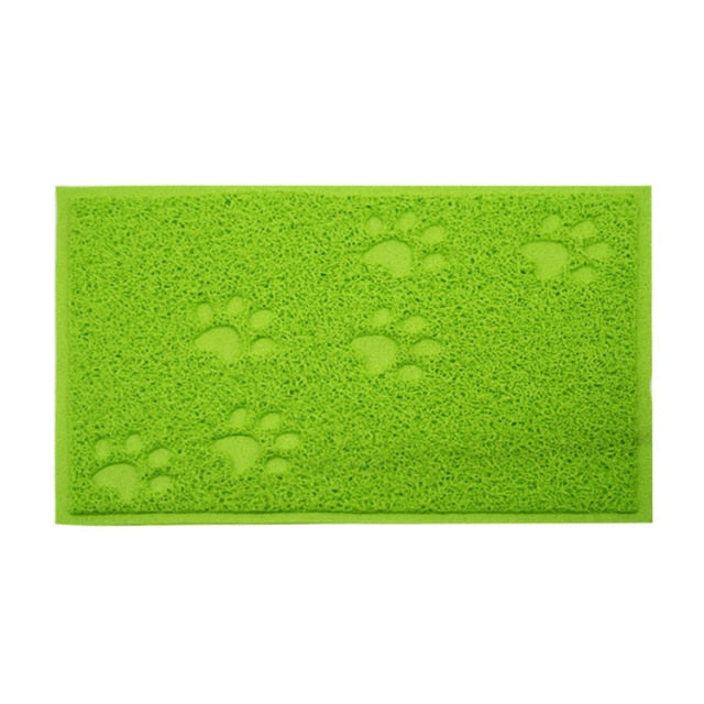 Yellow-green Pet Food Bowl Placemat On Sale