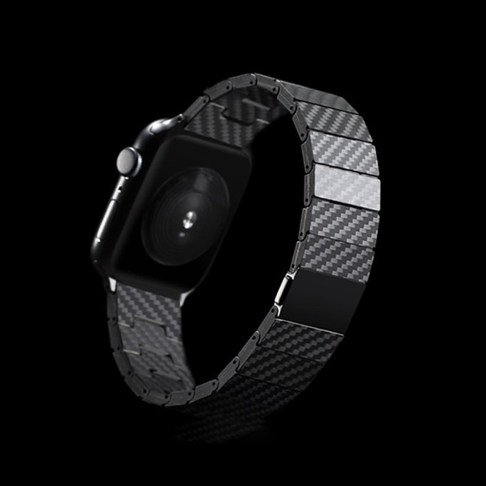 Carbon Fiber Link Bracelet For Apple Watch On Sale