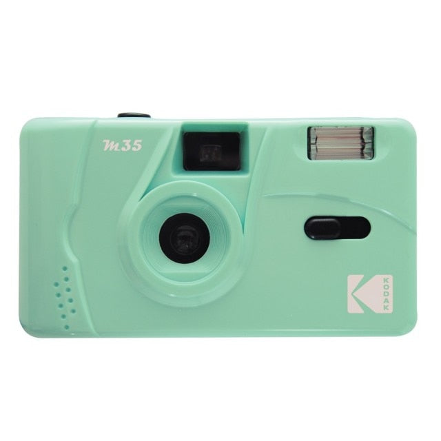 KODAK Vintage Retro M35 Reusable Mint Green Film Camera On Sale