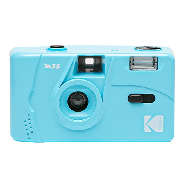KODAK Vintage Retro M35 Reusable Sky Blue Film Camera On Sale