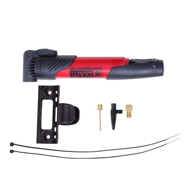 High-strength Red Mini Bicycle Air Pump On Sale