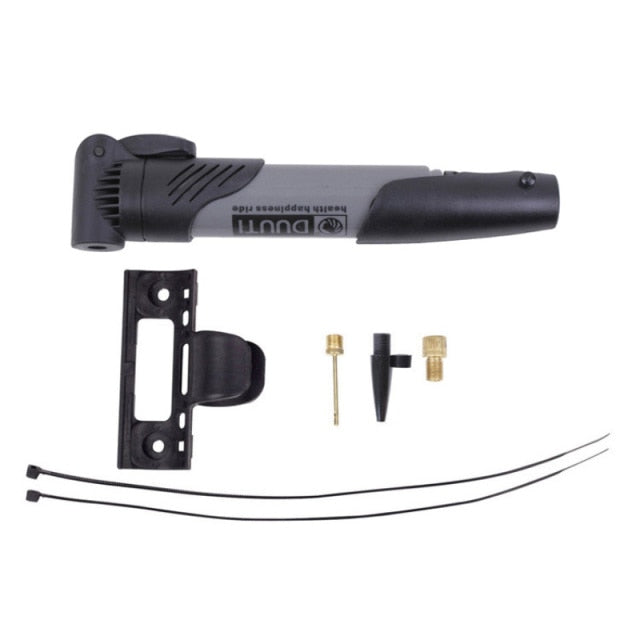 High-strength Gray Mini Bicycle Air Pump On Sale