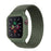 Tempered Glass iWatch Case And  Inverness Green Braided Solo Loop Apple Watch Bracelet  On Sale