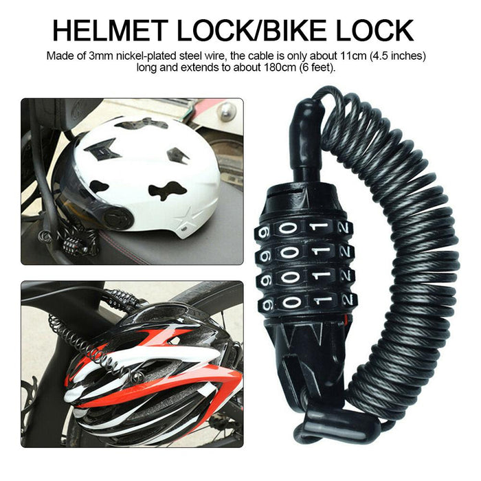 Anti-theft Bike Helmet Lock On Sale