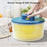 Electric Salad Spinner and Vegetable Dryer USB Rechargeable, Quick-Dry Kitchen Essential On Sale
