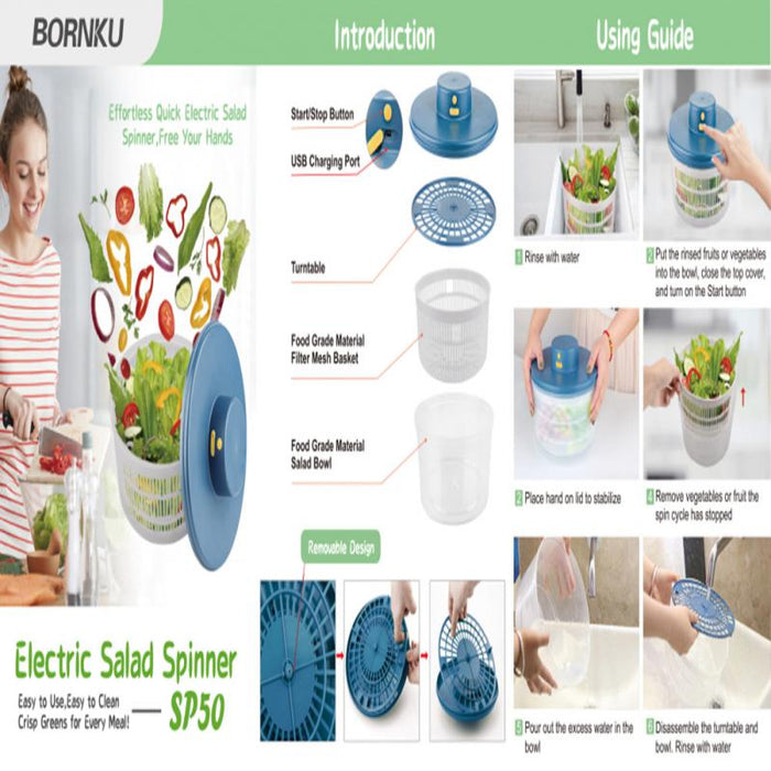 Electric Salad Spinner