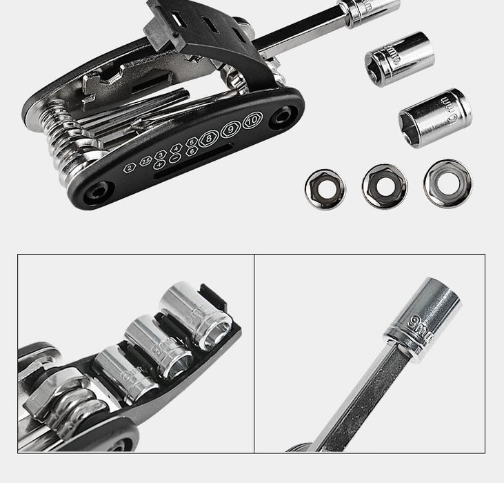Multifunctional Bike Compact Repair Tool Kit On Sale