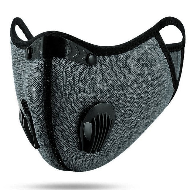 Gray-green Mesh Cycling Face Mask On Sale