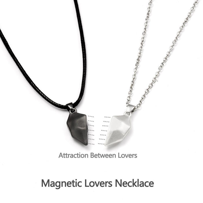 Magnetic Matching Heart Necklaces On Sale