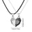 Pendant Size: Magnetic Matching Heart Necklaces 