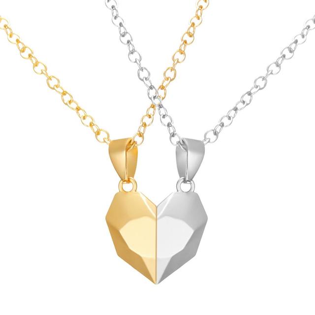 Magnetic Matching Heart Necklaces On Sale