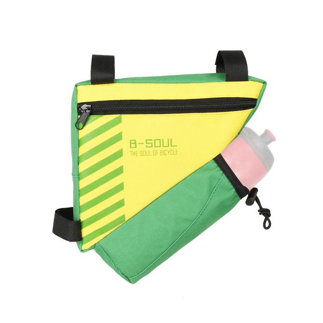 Yellow Waterproof Bicycle Triangle Frame Bag On Sale