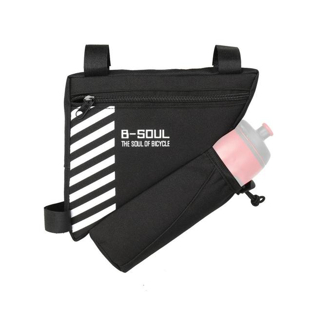 Black Waterproof Bicycle Triangle Frame Bag On Sale